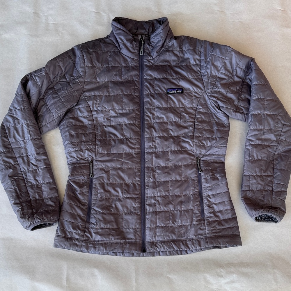 Patagonia Nano Women's Puffer Jacket (Pewter color)
